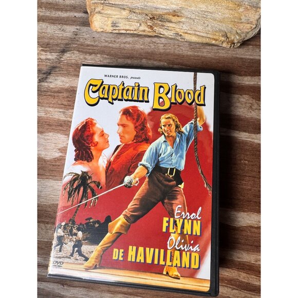 Errol Flynn Classic DVD Collection Featuring Sea Hawk Dodge City Captain Blood - Picture 5 of 7